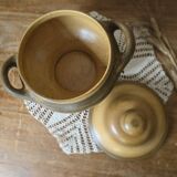 Large Longchamp vintage stoneware vegetable soup tureen