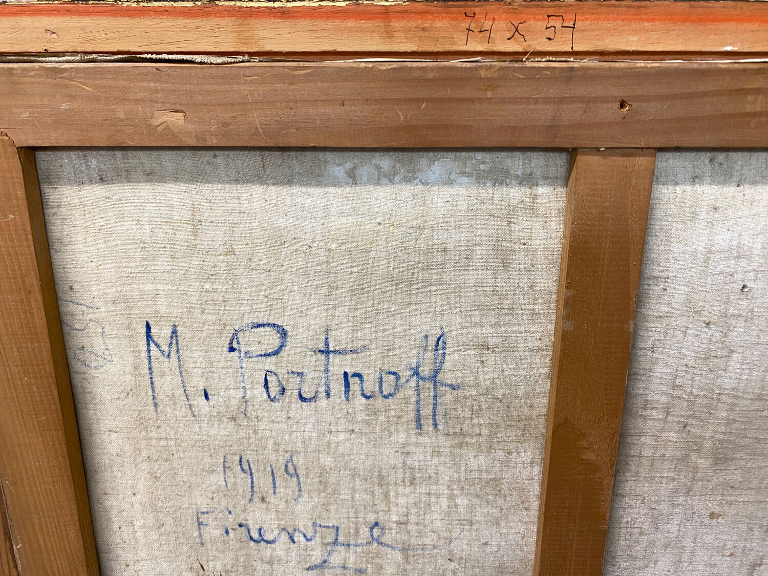 Landscape “Florence” signed Portnoff