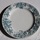 Suite de 5 assiettes Terre de Fer
