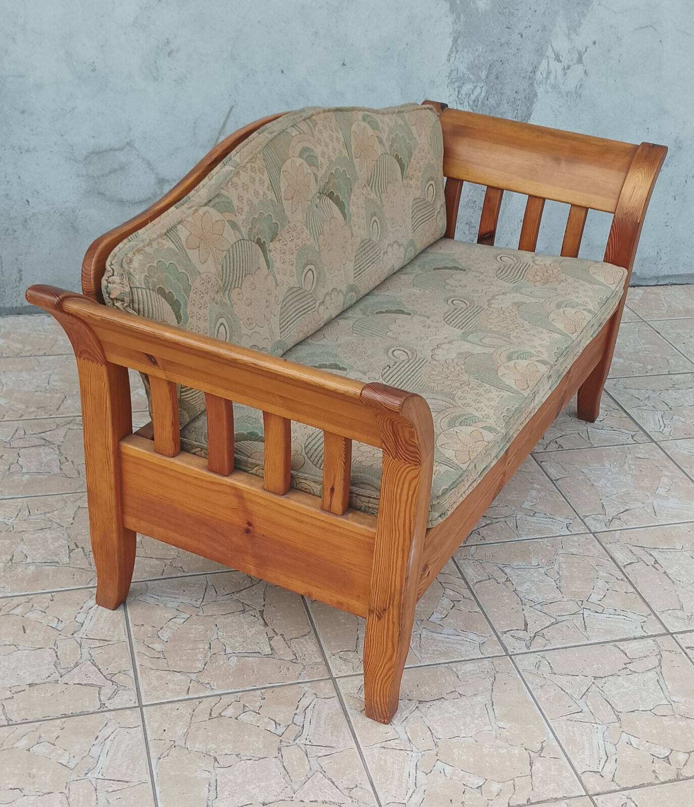 Vintage pine bench