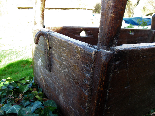 Berceau balançant fait main, 1800