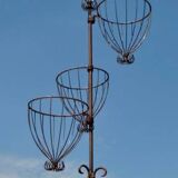 Wrought iron planter