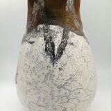 Vase in raku h 20cm