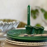 2 Sarreguemines asparagus plates
