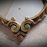 Wooden gilded mirror 51x31