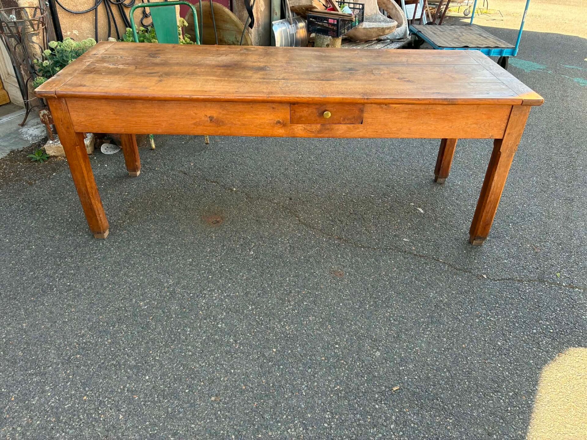Table à manger en chêne