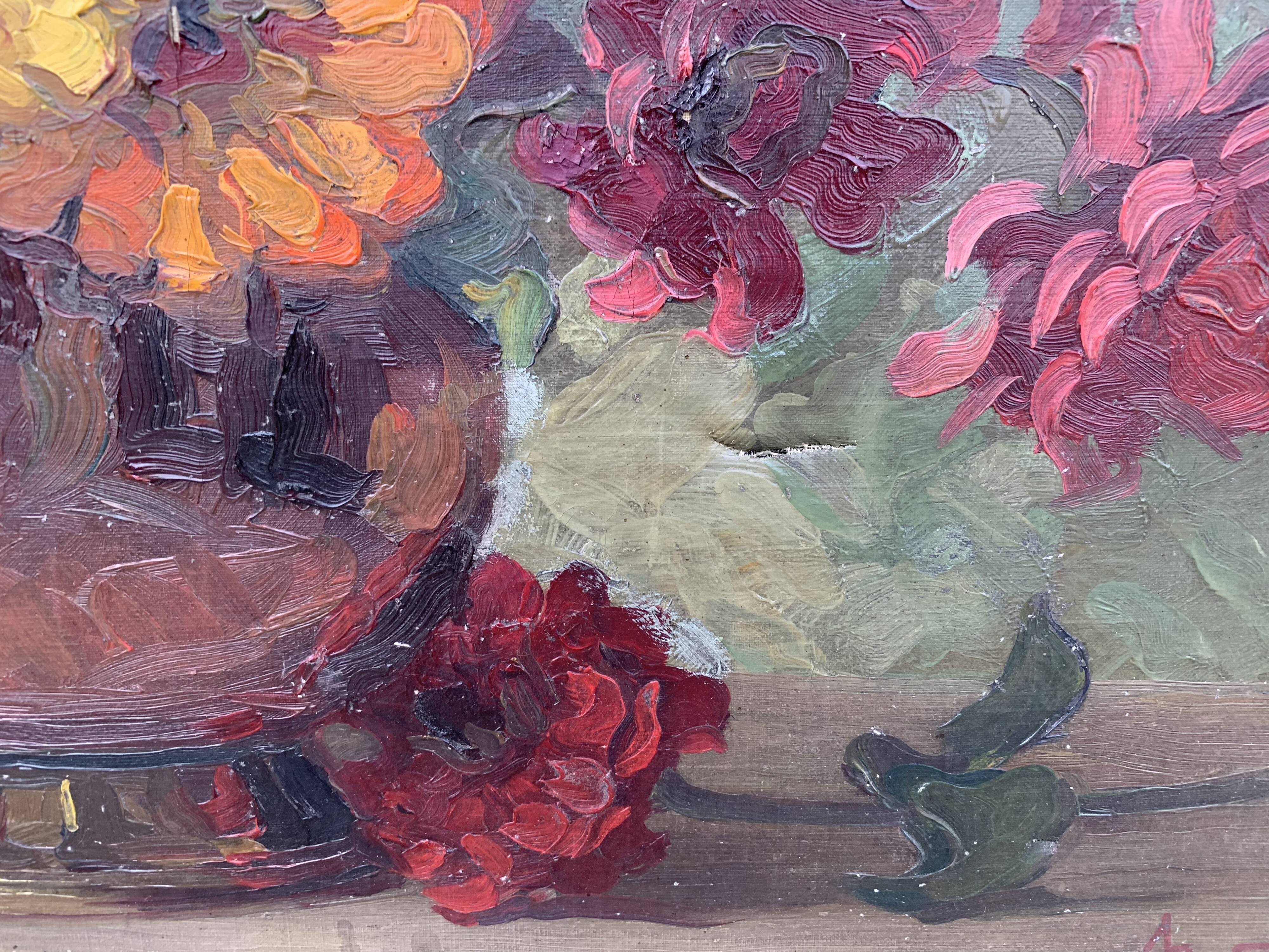 Oil on canvas Adeline Hugonnard