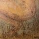 Painting signed oil on wood female portrait “belle époque”