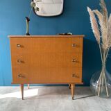 Vintage dresser with tapered feet