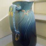 Pichet broc à eau  faïence Villeroy et Boch fin XIX ème siècle début XX ème siècle