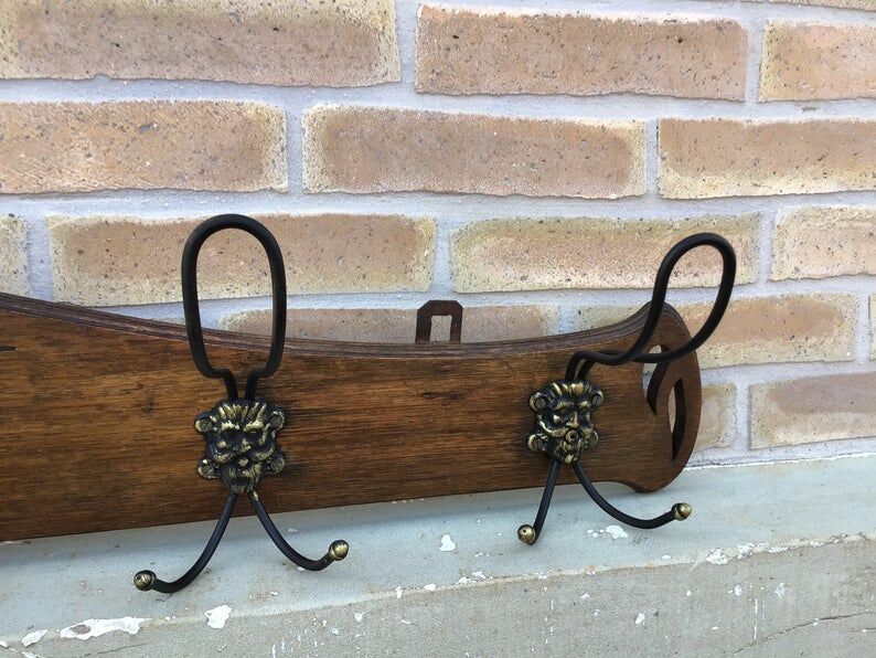 1930 art deco patères wall coat holder