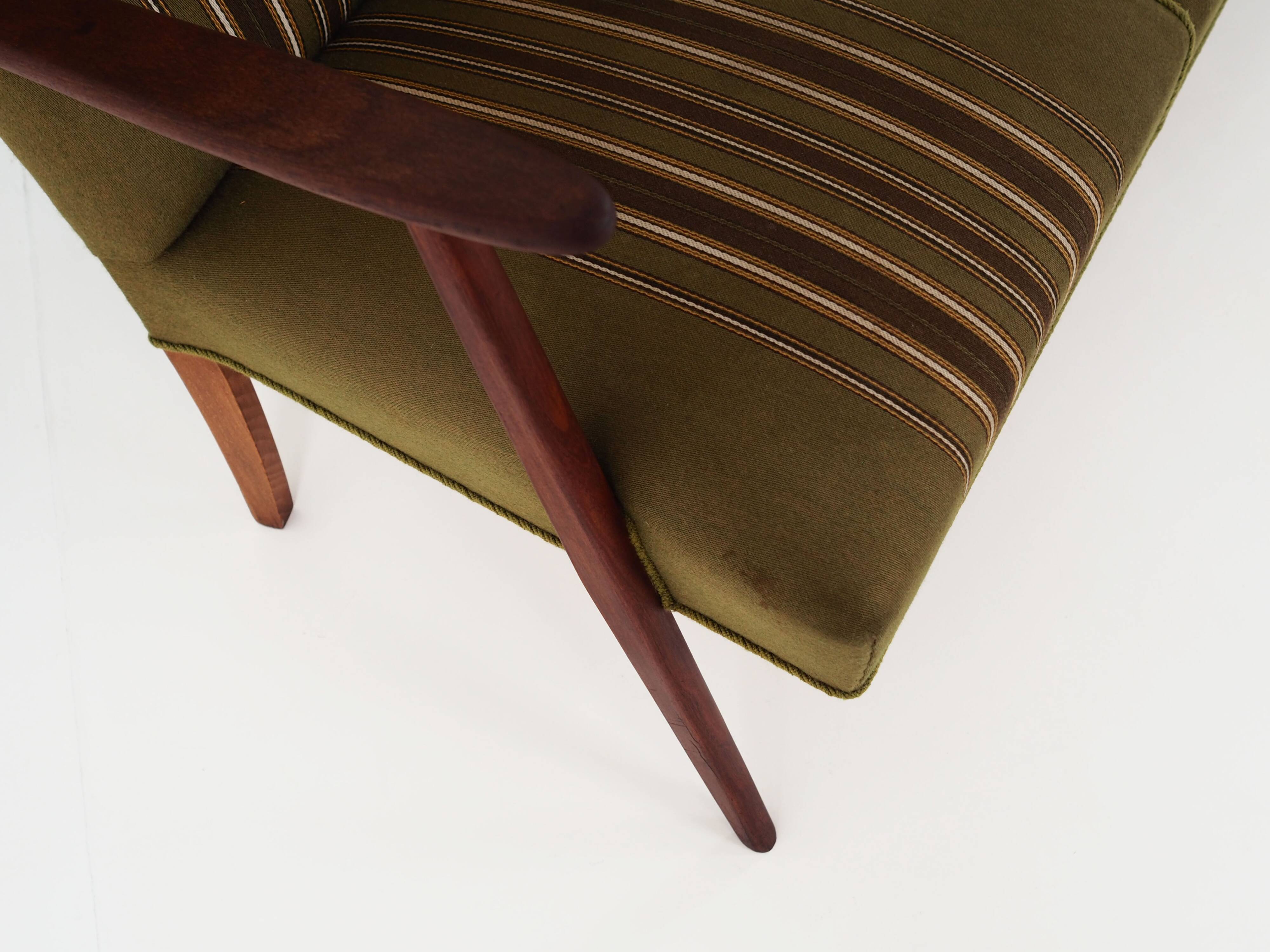 Teak sofa, Danish design, 1960s, production: Denmark
