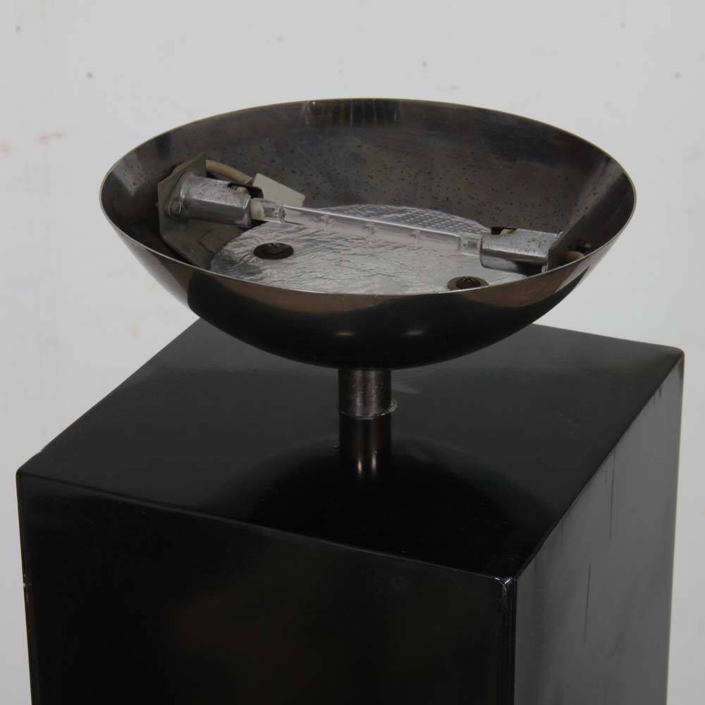Floor lamp model 10582 by Michel Boyer for Verre Lumière, 1979