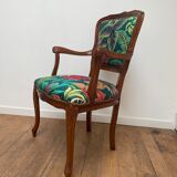 Fauteuil louis XV restauré