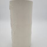 Gien matte porcelain vase