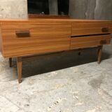 Dressing table with mirror, vintage 1970