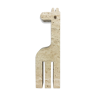 Modernist travertine marble giraffe figure by Fratelli Mannelli, Italy, 1970s