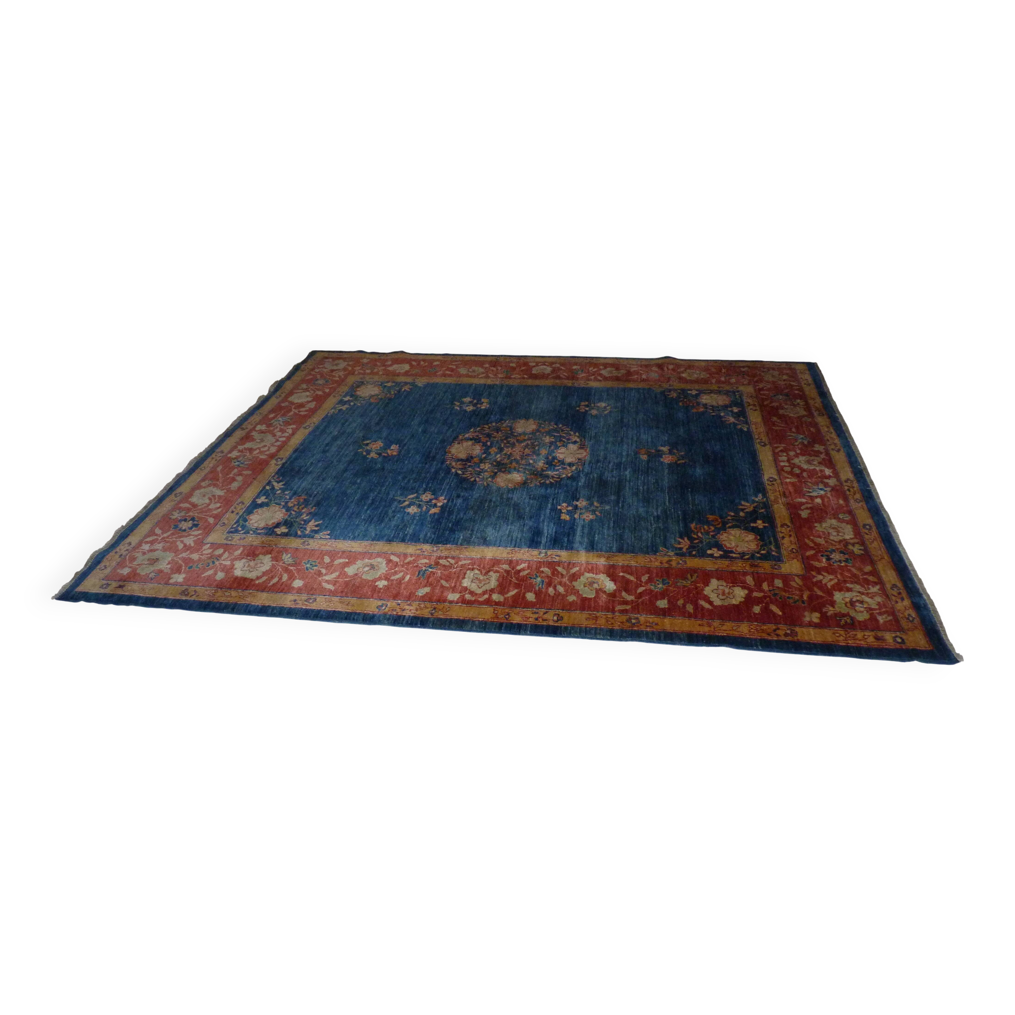 Ziegler rug pure wool 251 x 205 handmade