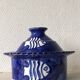 Salad bowl with ceramic lid