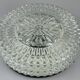 60s 70s ceiling lamp Hustadt Leuchten Germany Plafoniere glass & metal