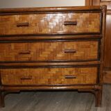 commode rotin