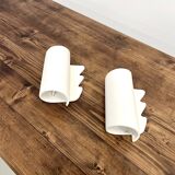 Pair of ceramic wall lights