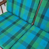 Vintage Scandinavian 2-seater sofa bench - 1950s