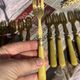 Set of 12 Dessert Cutlery - 1930s - Vintage Dessert Forks