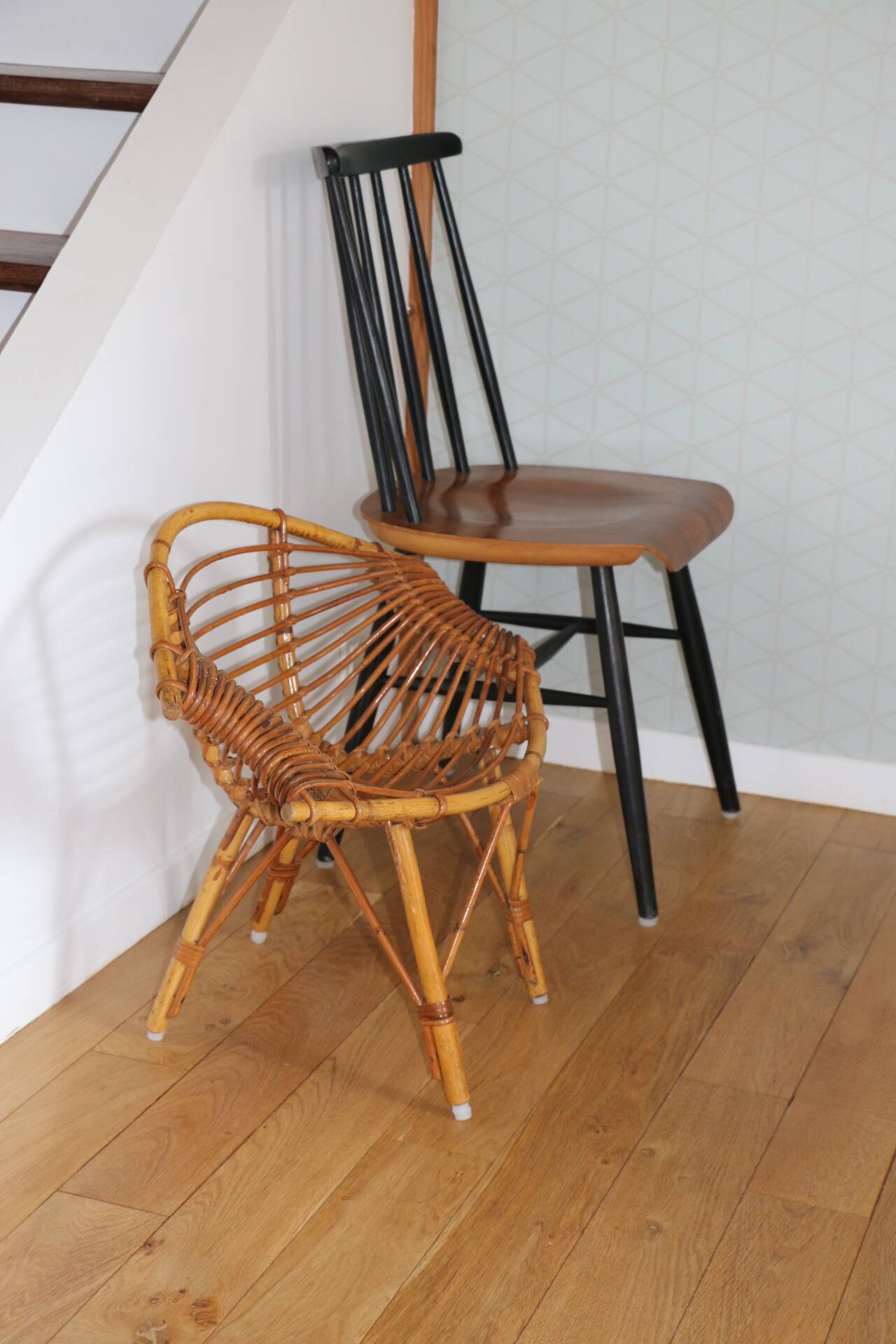 Children's rattan armchair 300mm
