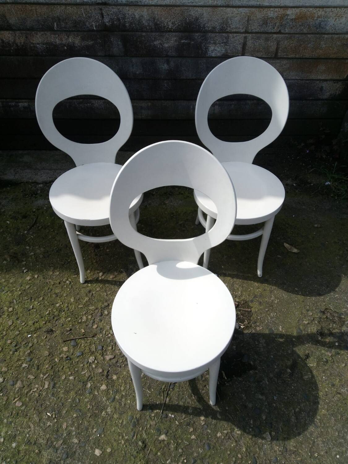 3 Baumann Mouette model chairs