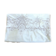 Nappe rectangulaire ancienne brodée main