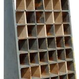 1940 Industrial Wooden Shelving Unit industrial design
