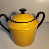 Antique Limoges porcelain pot