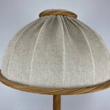 1970s rattan floor lamp