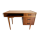 Bureau vintage scandinave en teck, année 60