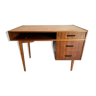 Bureau vintage scandinave en teck, année 60