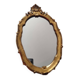Louis XVI style gilded mirror