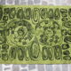 Space age green wool rug by B.I.C carpets Kortijk, Belgium 1970s
