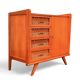 Vintage rattan sideboard