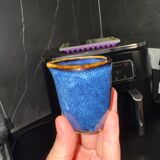 Lot of 6 Blue Nova 5cl milk/sauce pots – New