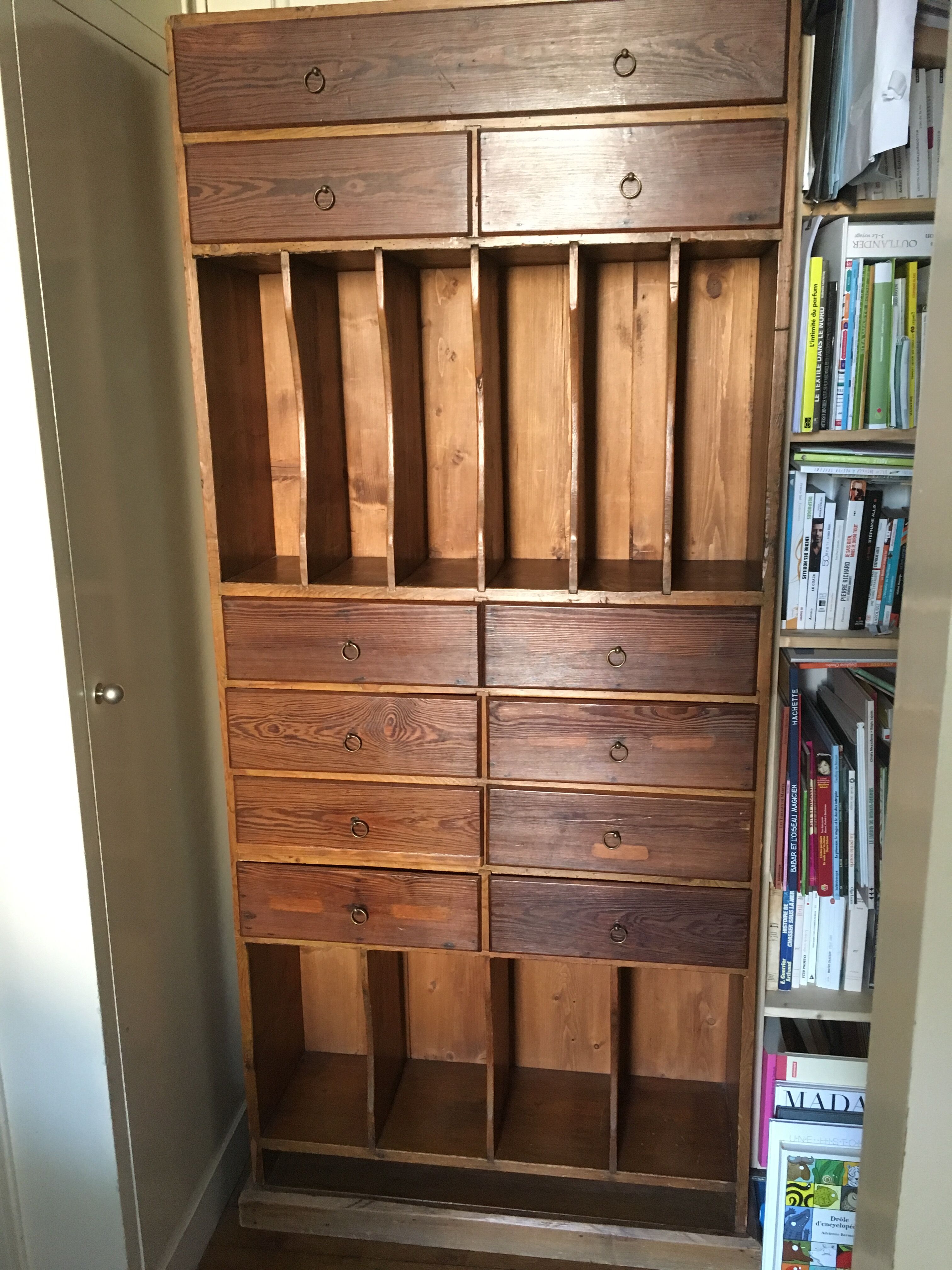 Vintage notary furniture