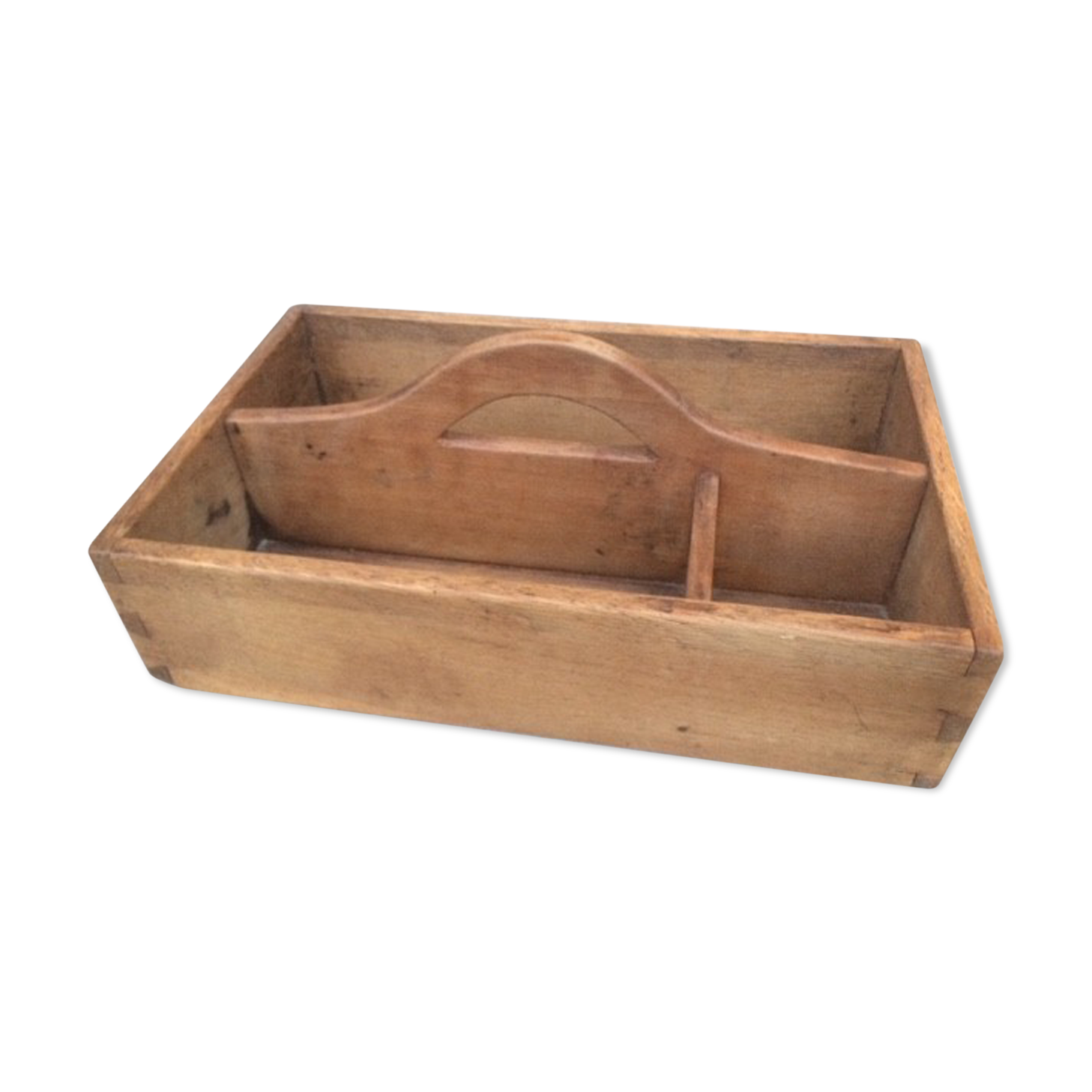 Vintage wooden tool locker or office case