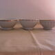 3 bols en porcelaine du berry