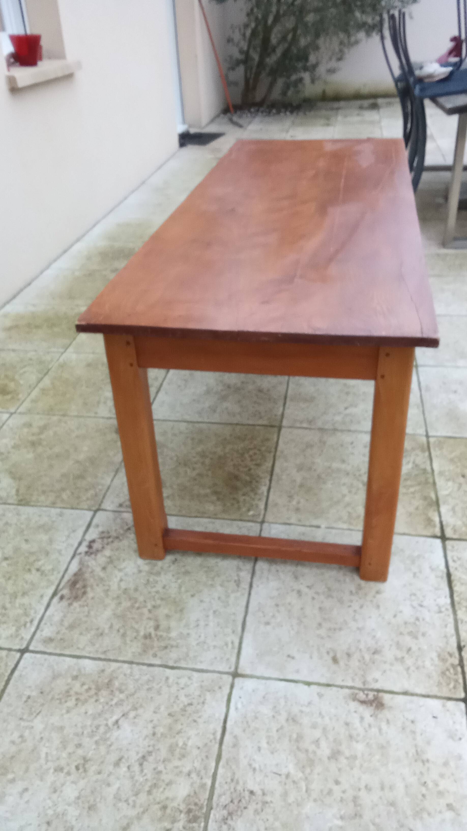 Old farm table 2m