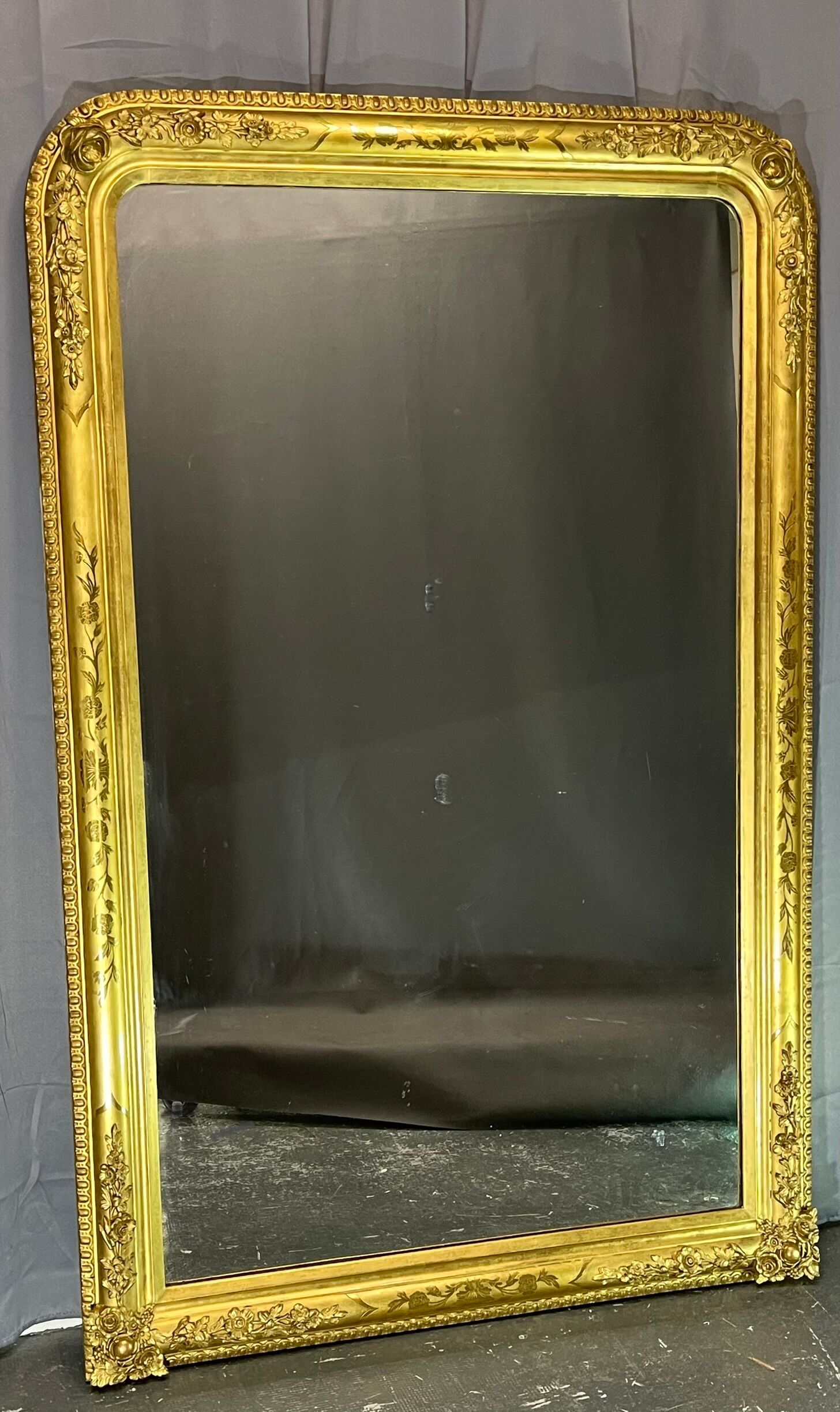 Mirror 174 x 114 cm louis philippe