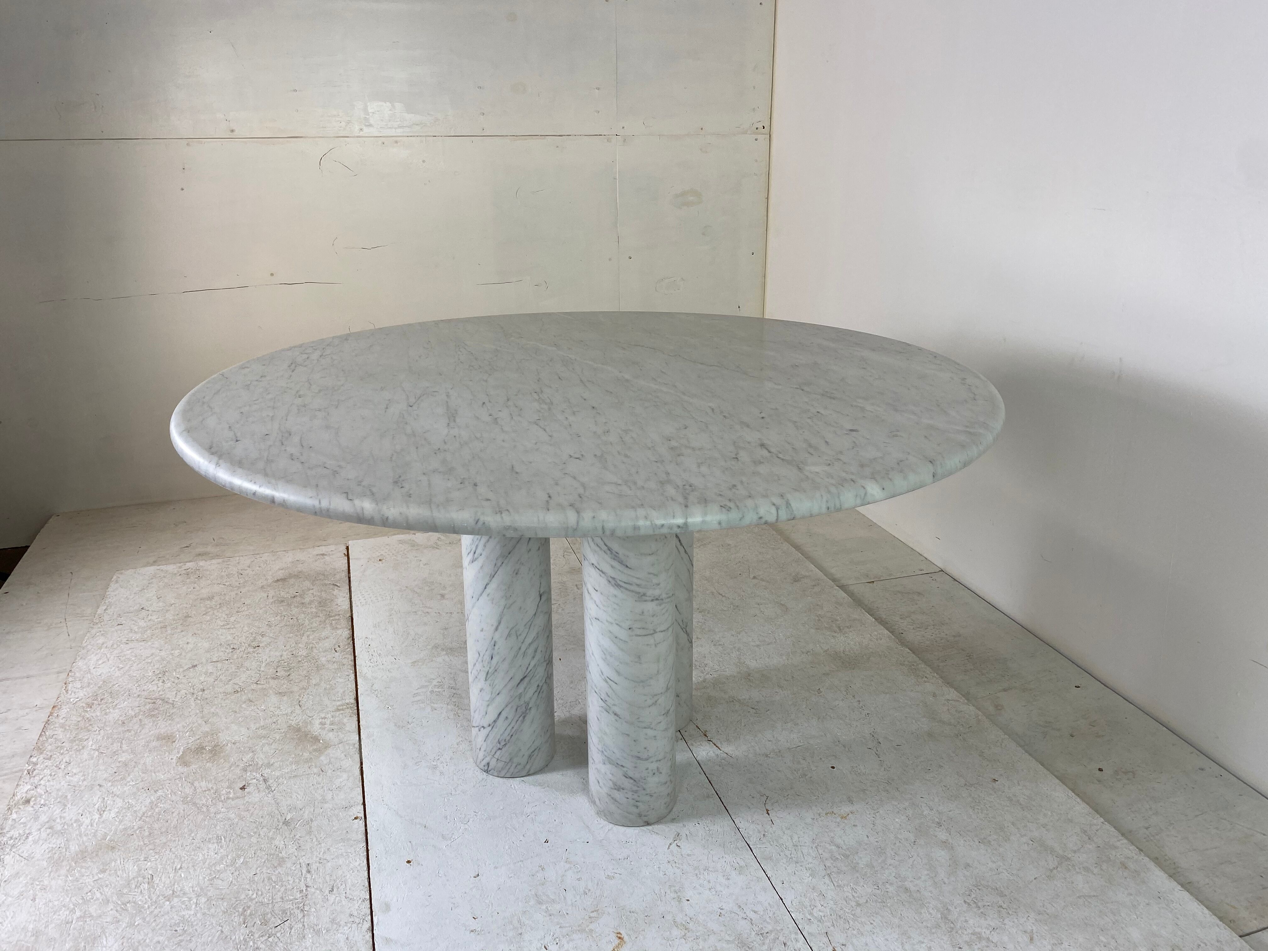 Vintage Marble Dining Table 1970
