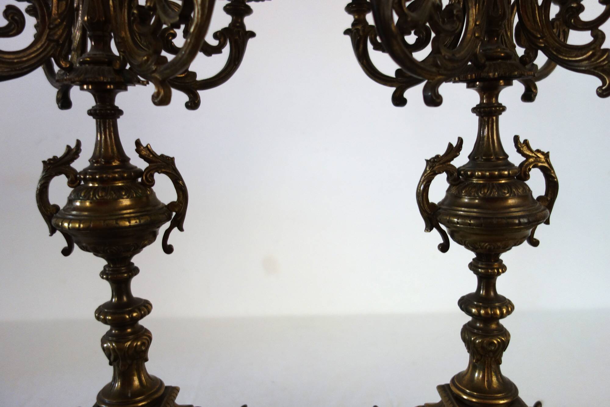 Pair of candelabra, mid-19th century