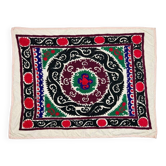 Vintage hand-embroidered tablecloth 117x127 cm