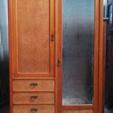 1930s beech wardrobe