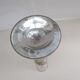 XlXth eglomisé glass candle holder